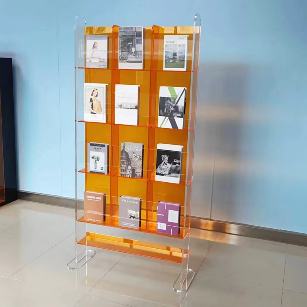 Sustainable Living Walla Walla - Modern Minimalist Transparent Acrylic 5-Tier Waterproof