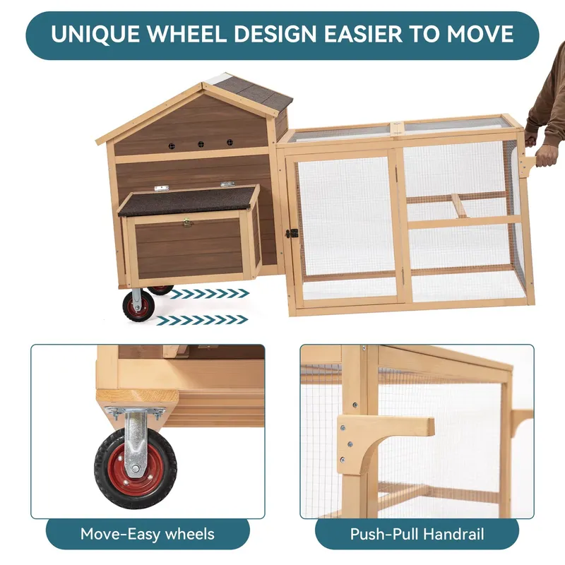 Large Sustainable Wooden Chick - Sustainable Living Walla Walla ulasan dan harga